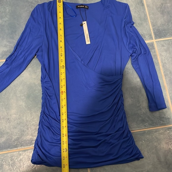NWT PATTY BOUTIK drapey long sleeve - Picture 6 of 6